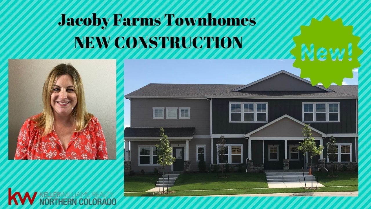 Jacoby Farms Townhomes Windsor Colorado New Construction Northern