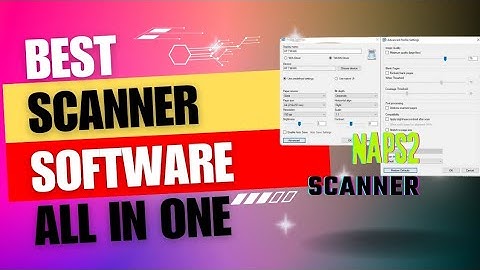 NAPS2 | Best Free windows scanner software | scan any document without software convert pdf #scanner