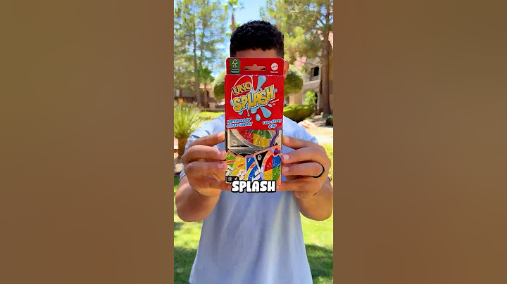 what uno splash looks like