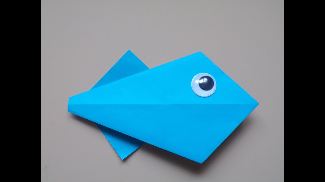 How To Make An Origami Angel Fish YouTube
