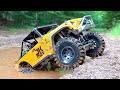 JEEP JK MAX 4x4 gets STUCK MUDDiNG! CAPO RACiNG | RC ADVENTURES