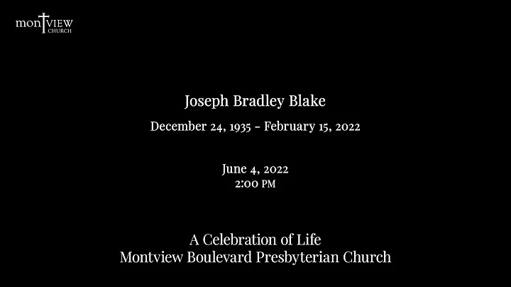 Joe Blake memorial