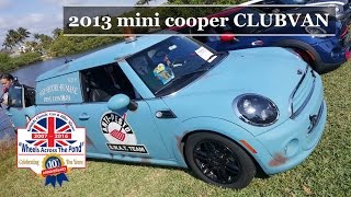2013 Mini Cooper Clubvan 10Th Annual Wheels Across The Pond Car Show