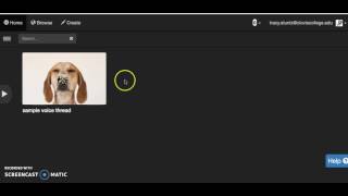 How to Share your VoiceThreads