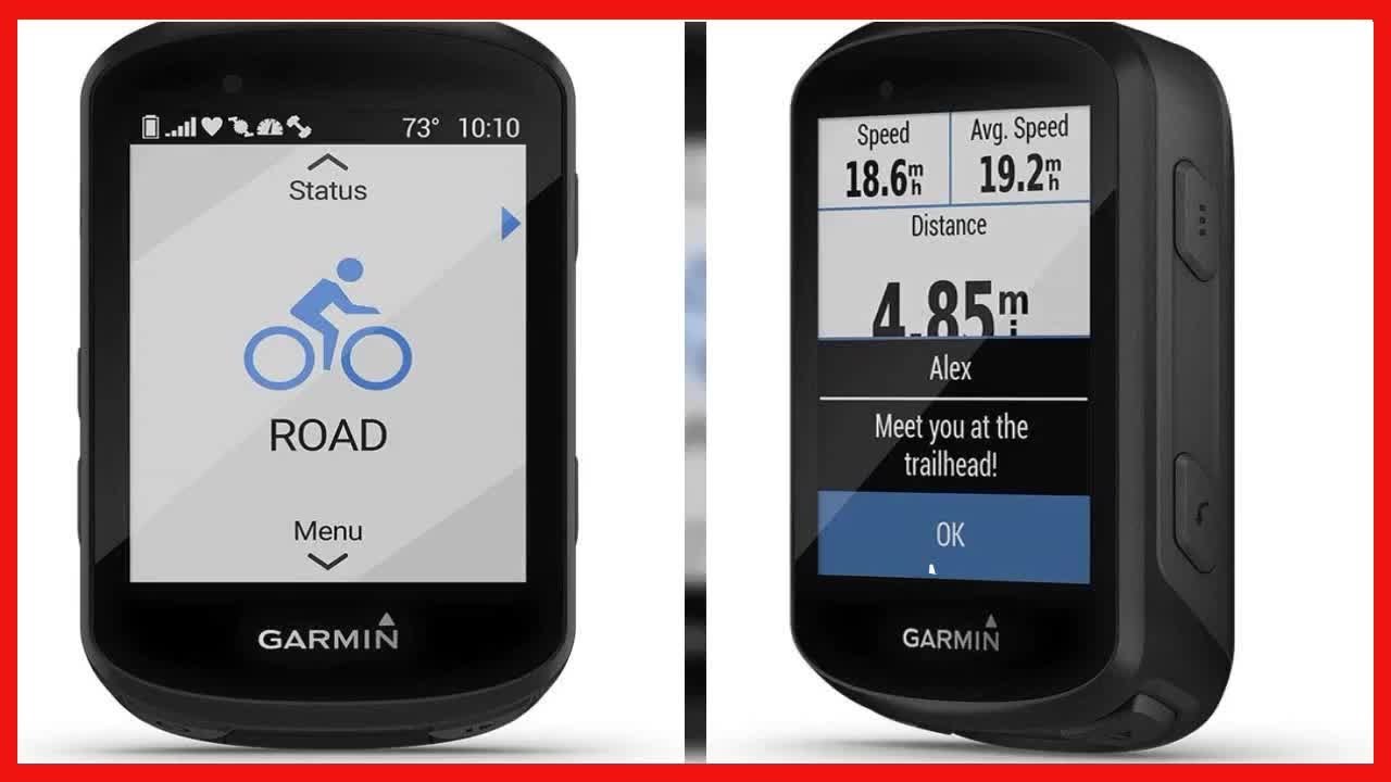 Garmin Edge 530, Performance GPS Cycling/Bike Computer with Mapping