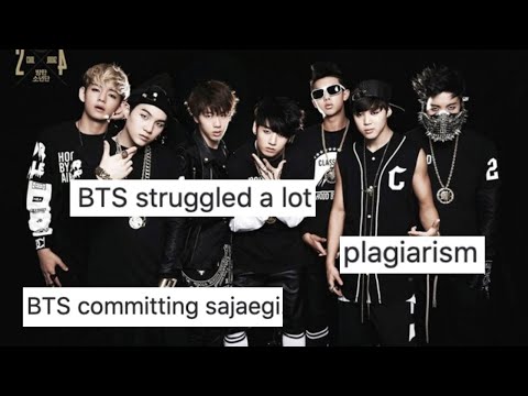 bts struggled alot