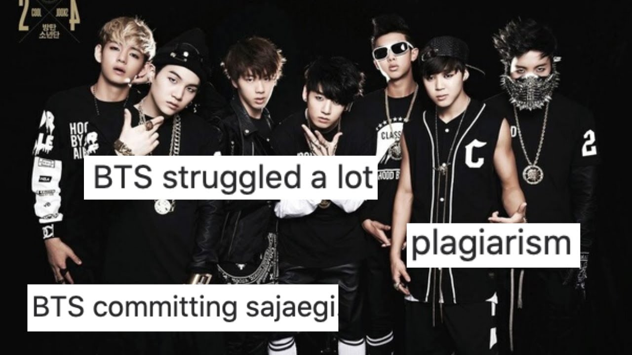 bts struggled alot