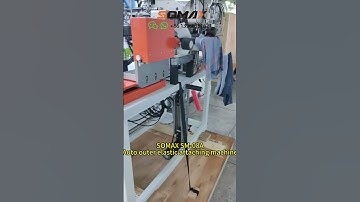 SOMAX SM-08A Auto outer elastic attaching machine#sewingmachine #apparelmachine#textilemachine#SOMAX