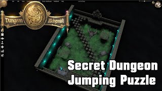 Dungeon Alchemist  Secret Necromancers Dungeon Jumping Puzzle  TTRPG Battle Map | CMDR_Aconite