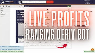 Advanced Deriv.com Bot - Tick Range Deriv Binary Bot | Impactful Lifetime Deriv Bot Profits