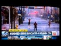 Hilarious dance in hurricane sandy