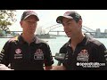 Lowndes and Richards talk about their Bathurst triumph