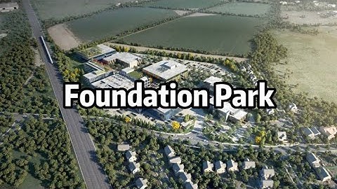 1080P Foundation Park Workplace Architectural Animation/CGI/3d animation video Made by LiFang Vision