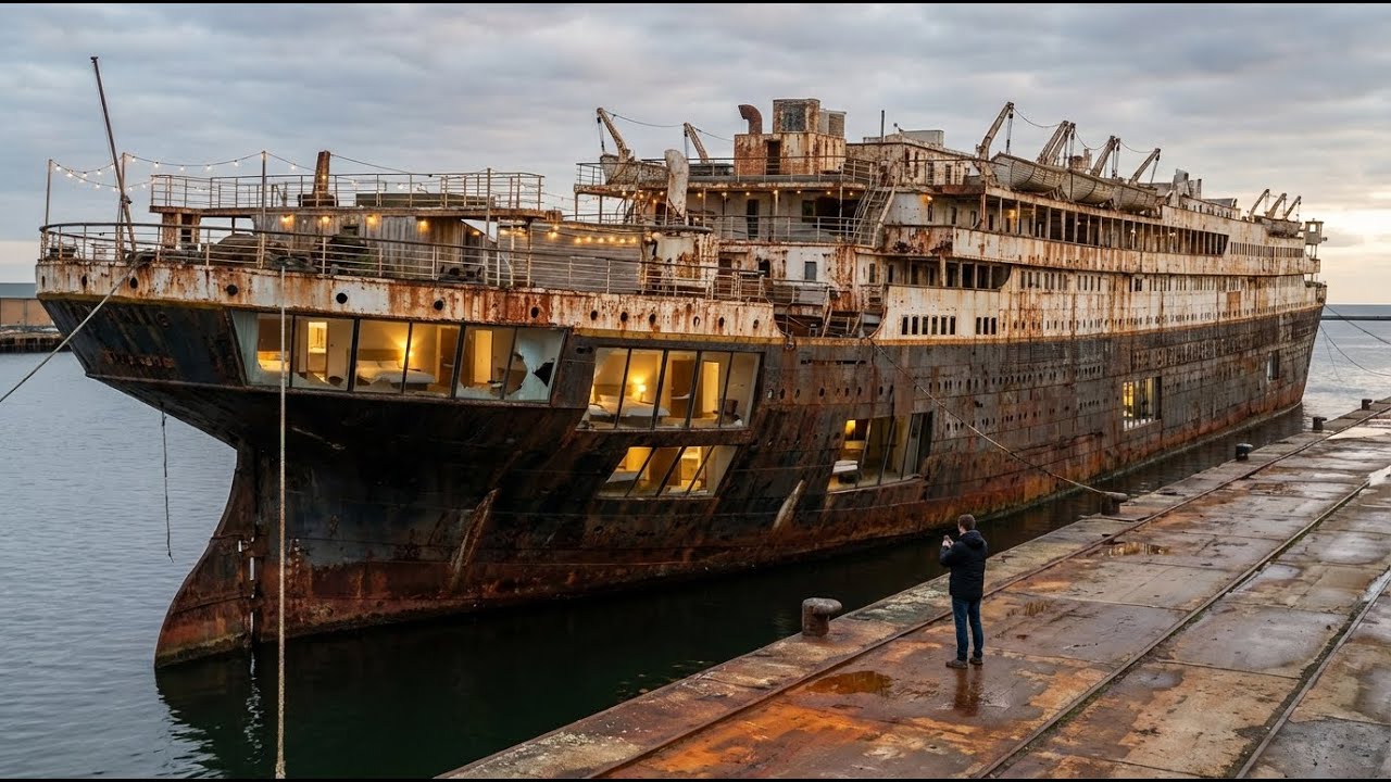 I bought the RMS Titanic for $1000 and restored it like new.
