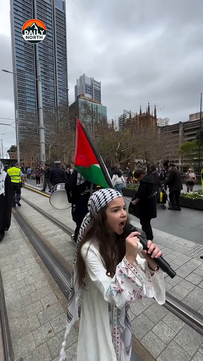 See the girl. Hear the call. Free Palestine. #freepalestine