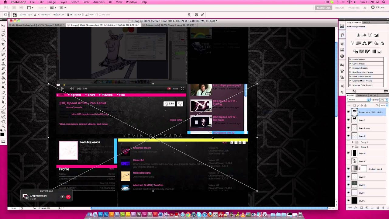 [HD] Speed Art 33 - Graphics Heart