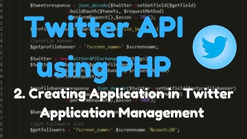 1.2: Twitter API - Twitter Application Management, Keys, Tokens.