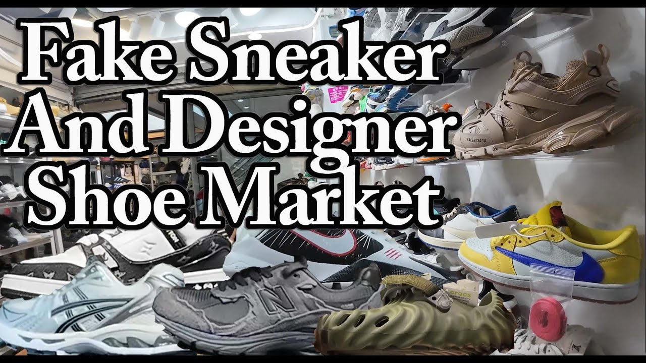 Inside China's Counterfeit Sneaker Industry: exploring the Fake Sneaker Market Guangzhou
