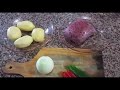 Carne moída com batata!  Fácil e prático
