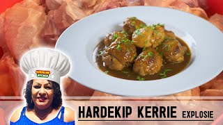 Surinaamse Keuken Wow Kerrie Hardekip In Grote Ton Van Een Pan Koken
