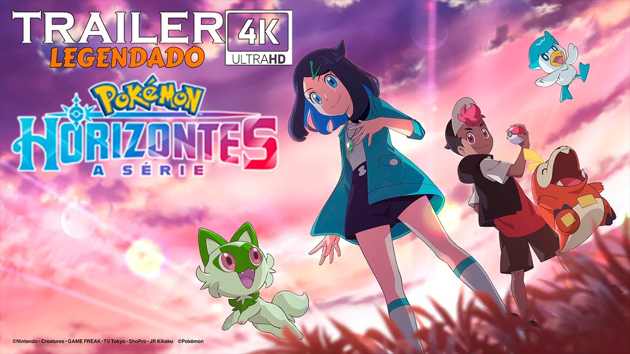 Série Pokémon: Horizontes  Trailer 4k legendado 