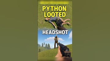 HOW TO USE A PYTHON #rust #rustgameplay #rustgame