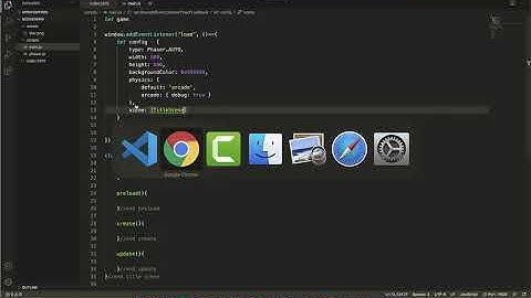 JavaScript Using Scenes in Phaser