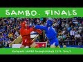 European Sambo Championships 2017. Day 3. FINALS