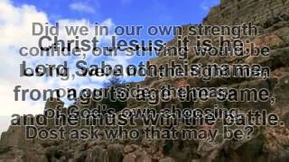 Video thumbnail of "A Mighty Fortress is our God | With Lyrics"