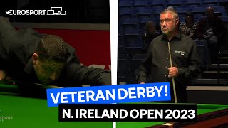 VETERAN DERBY ⚒️ | Matthew Stevens vs Stephen Hendry | 2023 Northern Ireland Snooker Open Highlights