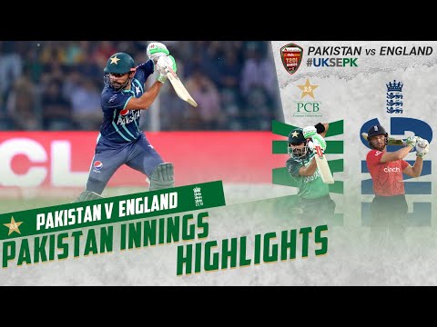 Pakistan Innings Highlights | Pakistan vs England | 6th T20I 2022 | PCB | MU2T