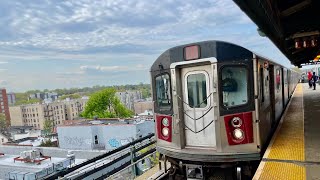 Riding the New York City Subway Train, The OTHER Side of New York 🚆 4K HD