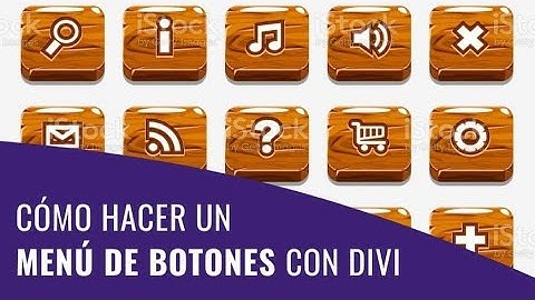 Cómo hacer un Menú de Botones con WordPress y Divi