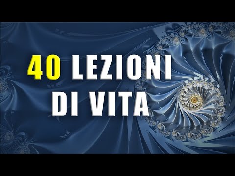 Video: 40 Pensieri Importanti Sulla Vita - Visualizzazione Alternativa