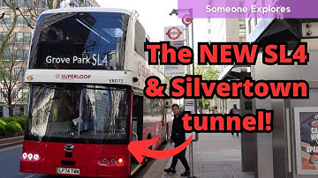 The BRAND NEW SL4 Superloop Bus & Silvertown Tunnel ARE HERE!
