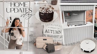 WEEKEND HOME VLOG | GARDEN BAR, HOME UPDATES, CLEANING, BAKING & MORE