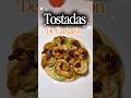 Tostadas de Camarón #tostadas #recetas #comida