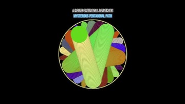 A round green ball converges.#bouncingball #maths #viralvideo #python #funny