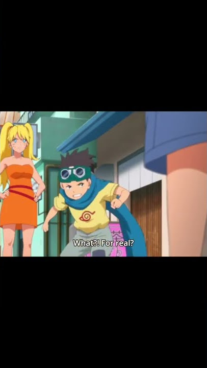 Boruto meet Konohamaru in child  and see Naruto beat up by Sakura  #shorts