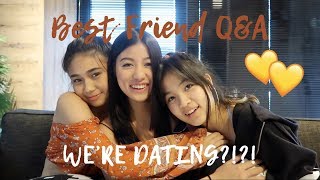 WE&#39;RE DATING?! + Peeing in a Cup?? + Speaking Indo + MORE | Best Friend Q&amp;A w/ Rachel &amp; Niki