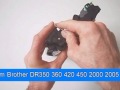 How to Rebuild Brother Drum DR350 360 420 450 DR2000 2005 2200 2225 OPC Unit