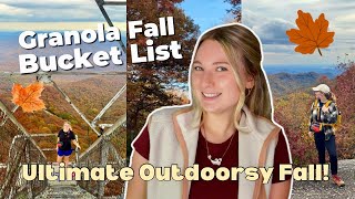 Fall Bucket List - How to have the best Granola Girl Fall!