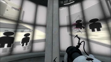 Portal 2 Custom Map - Aerial Cube Initiative by Jimmy T. Malice - Walkthrough