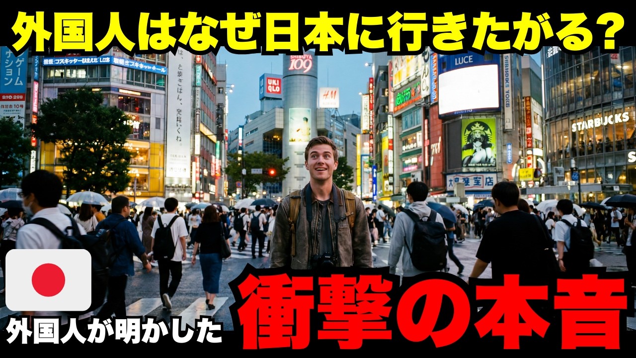 外国人は何故そんなにも日本旅行に行きたがる？海外のSNSで聞いた結果…衝撃の本音が明らかに！【海外の反応】