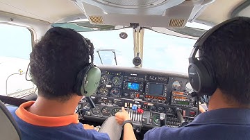 Piper Seneca ll lesson - VMC Demo