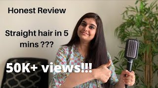 How To Use Philips Hair Straightening Brush | Philips Hair Straightener Brush | Philips StyleCare