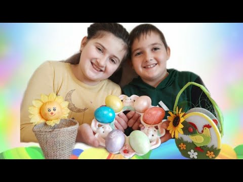 ԻՆՉՊԵ՞Ս  ՆԵՐԿԵԼ ԶԱՏԻԿԻ ՁՈՒՆ🐞/ окрашивание пасхальных яиц/ Happy Easter Eggs