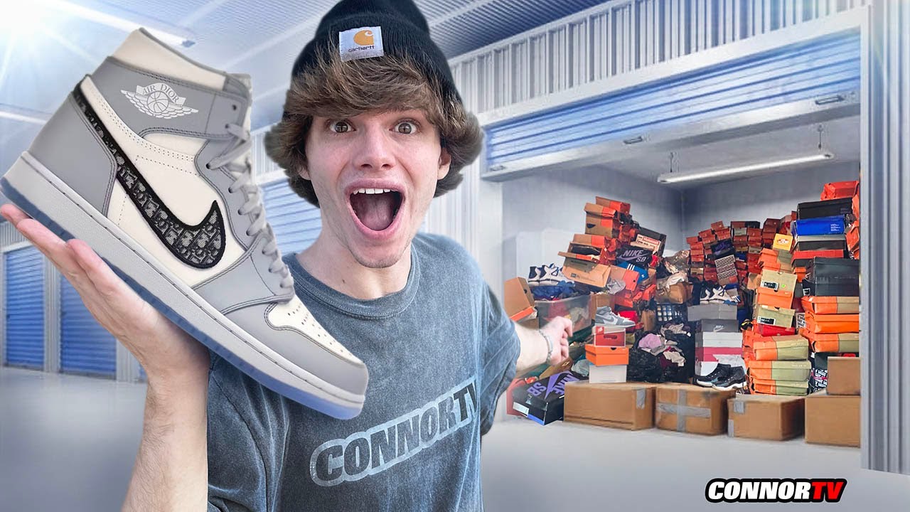 I Found a $20,000 ABANDONED STORAGE UNIT full of SNEAKERS! 