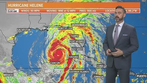 Hurricane Helene: Landfall time, wind speeds, what to expect | Sept. 26, 5:30 a.m.