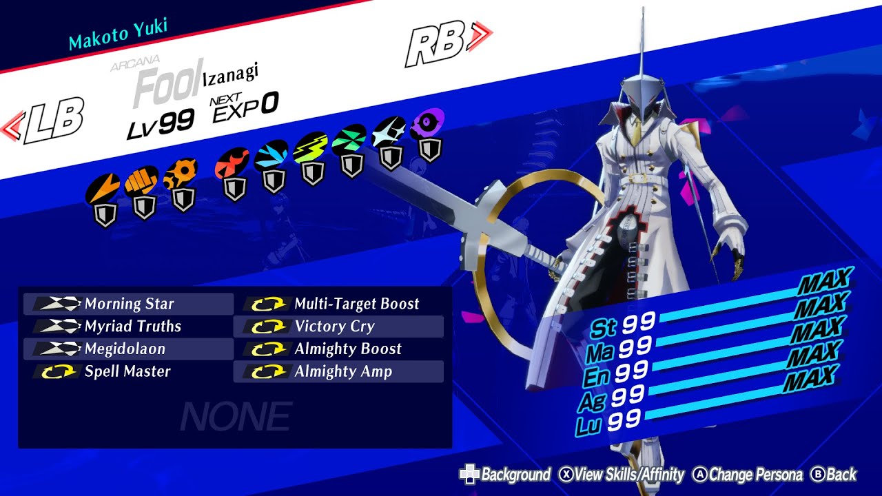 now i see why ATLUS didn't add Izanagi-no-Okami to Persona 3 Reload